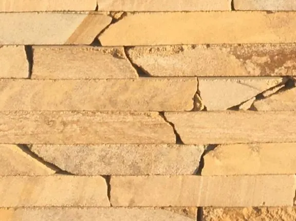 Cortada Amarilla 5cm - Revestimiento de Piedra Hiperpiedras