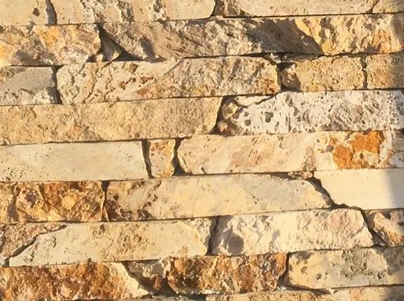 Cortada Travertino Amarillo 5cm - Revestimiento de Piedra Hiperpiedras
